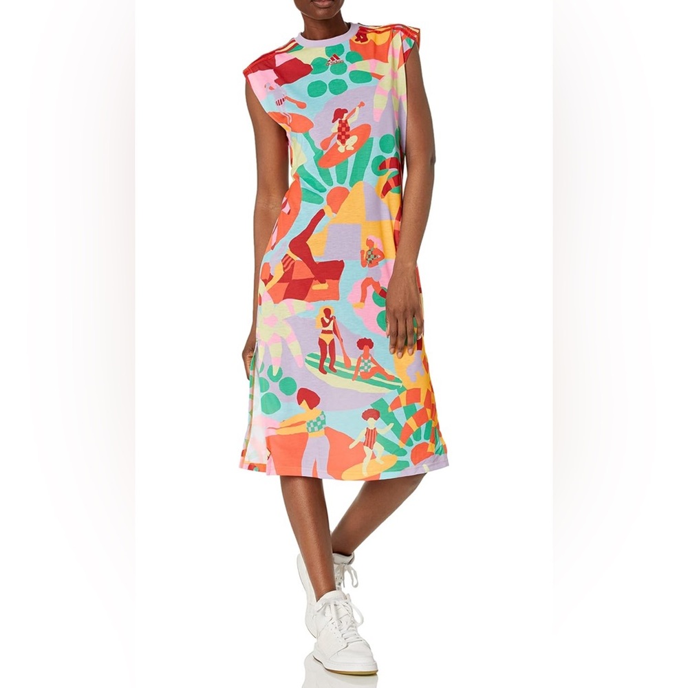 NWT FARM RIO X ADIDAS Dress